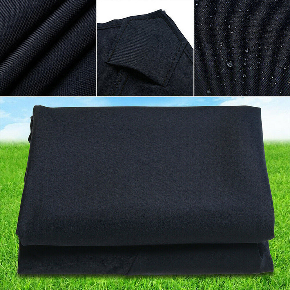 Patio Umbrella Replacement Canopy Cover-Black