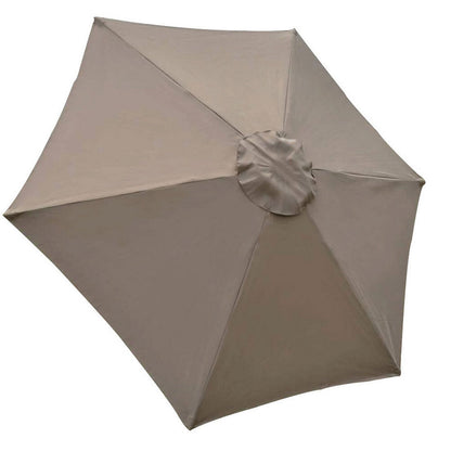 Patio Umbrella Replacement Canopy Cover-Khaki