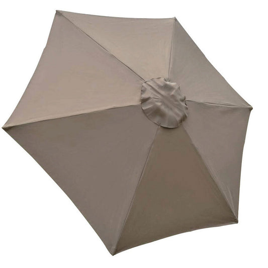 Patio Umbrella Replacement Canopy Cover-Khaki