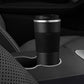Insulated Stainless Steel Vacuum Double Wall Coffee Tumbler with Screw Lid-Black