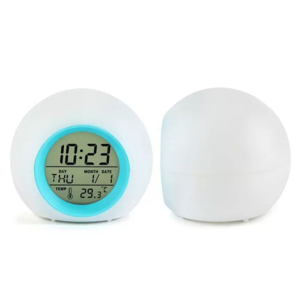 Multi-function LED Digital Alarm Clock with Seven Changing Colours