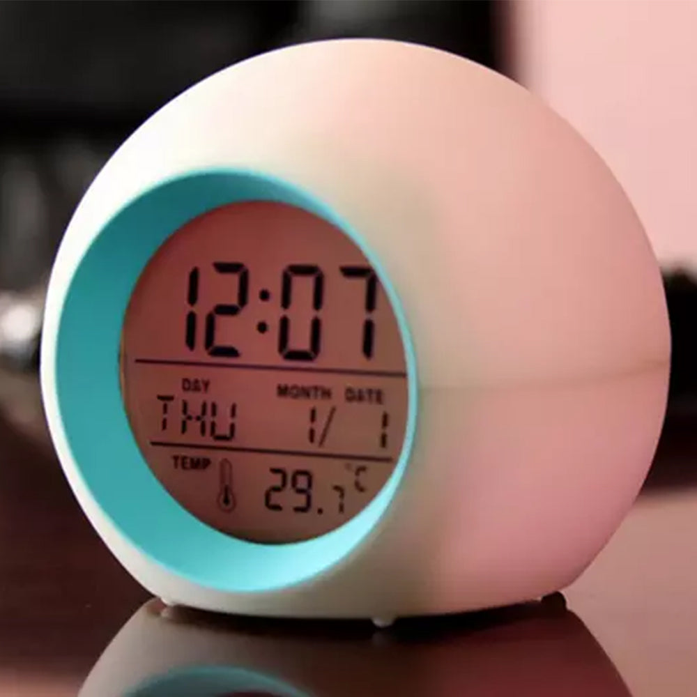 Multi-function LED Digital Alarm Clock with Seven Changing Colours