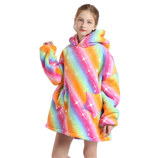 Kids Oversized Wearable Blanket for Boys Girls