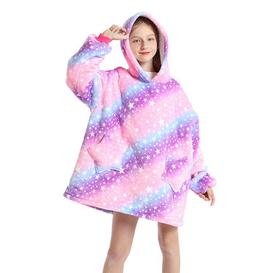 Kids Oversized Wearable Blanket for Boys Girls