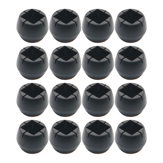 16pcs Chair Leg Floor Protectors Silicone Soft Round Covers with Glide Pads