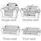 Waterproof Reversible Quilted Slipcover with Non-Slip Strap-Black
