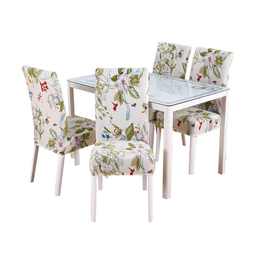 4-Pack Flower Printed Chair Cover-Spring