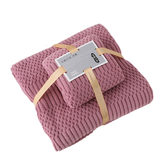 2Pcs Bath Towels Ultra Soft Bath Towel Set