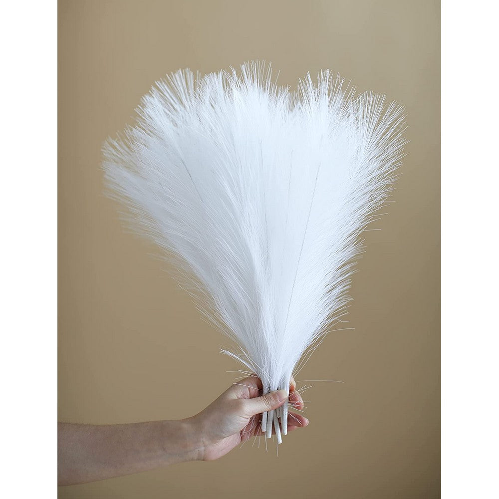 4PCS Pampas Grass Decor Tall Faux Pampas Grass