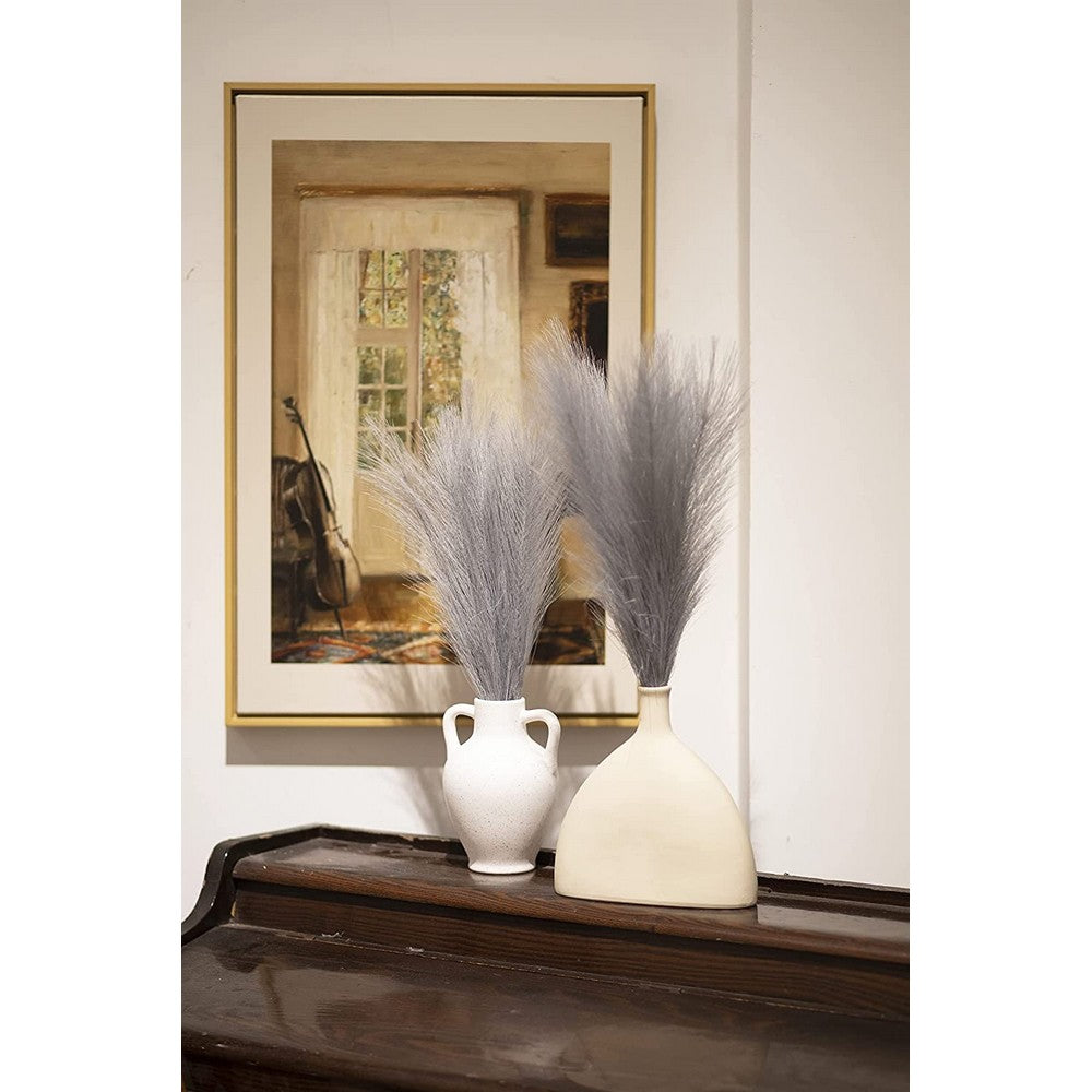 4PCS Pampas Grass Decor Tall Faux Pampas Grass