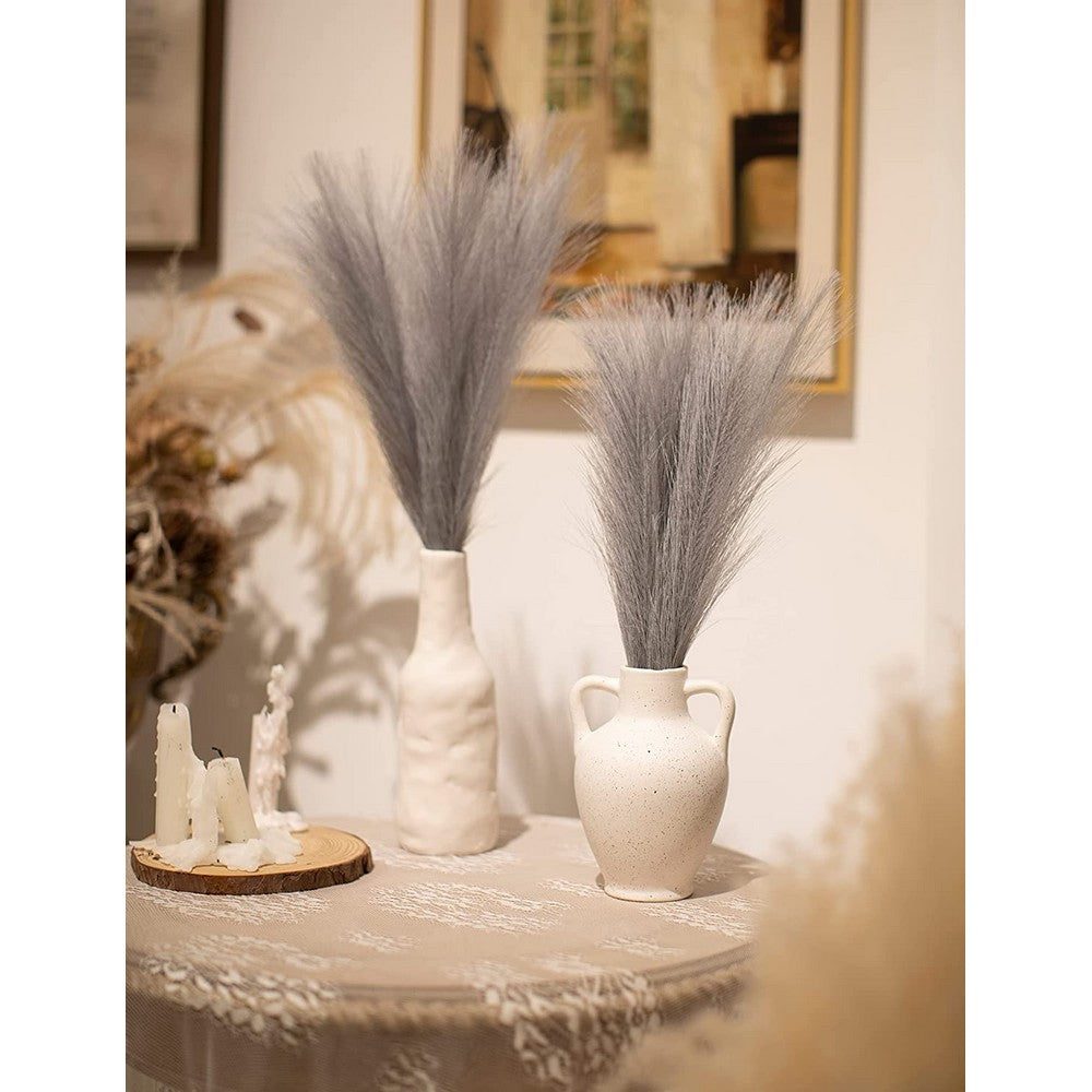 4PCS Pampas Grass Decor Tall Faux Pampas Grass