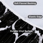 Waterproof Wipeable Elastic Edge Round PVC Tablecloth for Kitchen-Black
