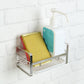 Stainless Steel Soap Dispenser Rack with Removable Drain Tray