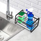 Stainless Steel Soap Dispenser Rack with Removable Drain Tray