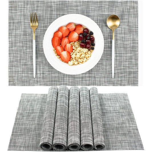 6pcs Washable Dining Table Placemats