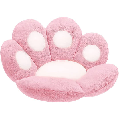 Lazy Sofa Chair Seat Cushion Cute Cat Paw Design Pillow-Pink