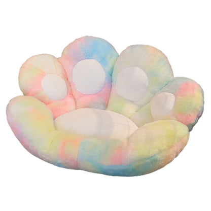 Lazy Sofa Chair Seat Cushion Cute Cat Paw Design Pillow-Colour Mixture