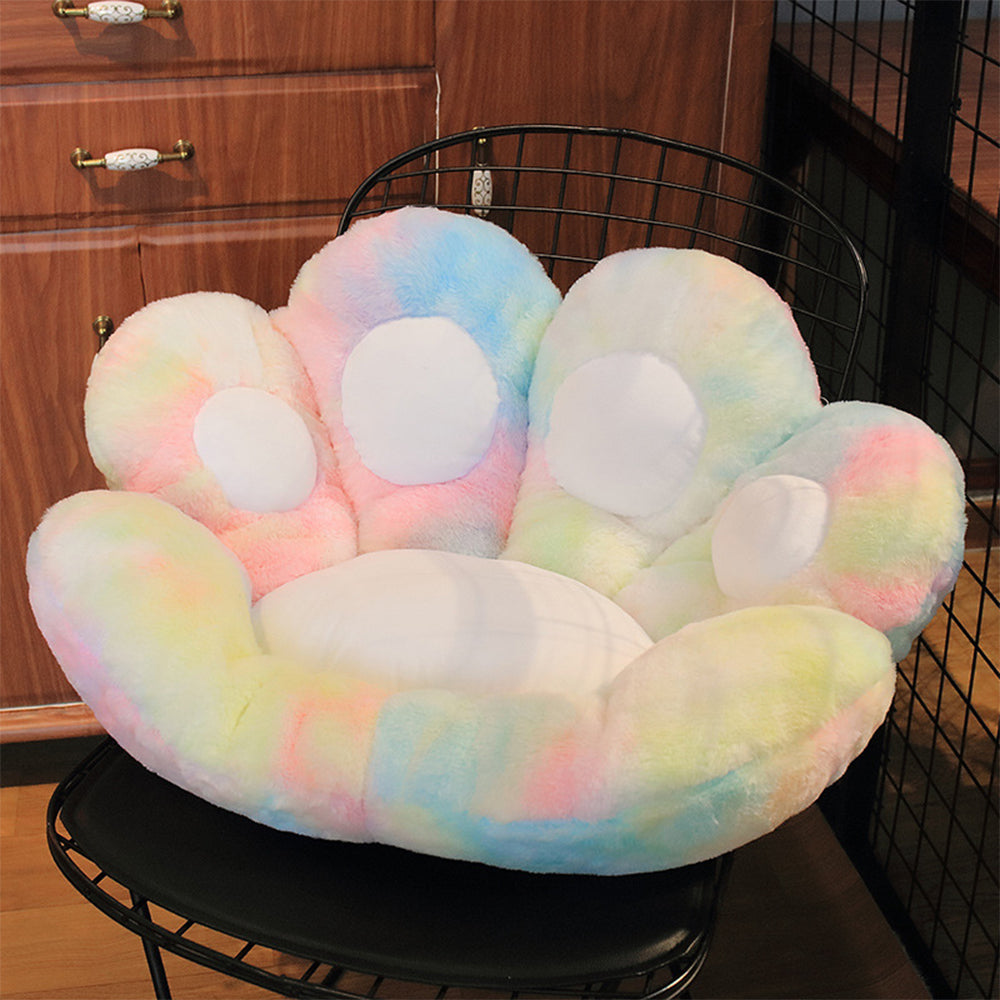 Lazy Sofa Chair Seat Cushion Cute Cat Paw Design Pillow-Colour Mixture