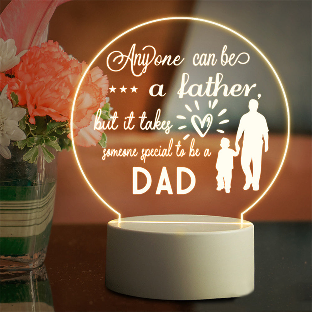 Acrylic Night Light for Dad