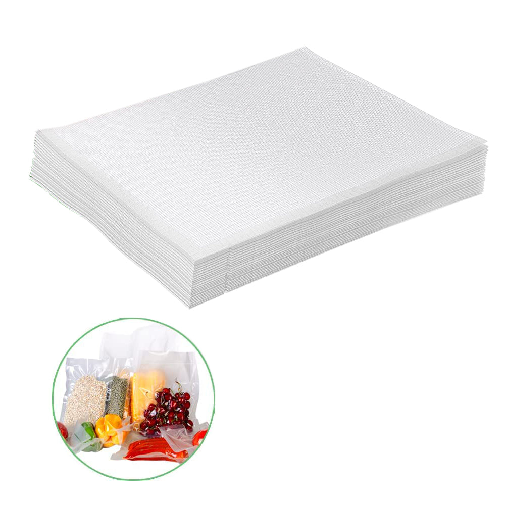 Set of 100Pcs Vacuum Sealer Bags Food Saver Great for Vacuum Storage