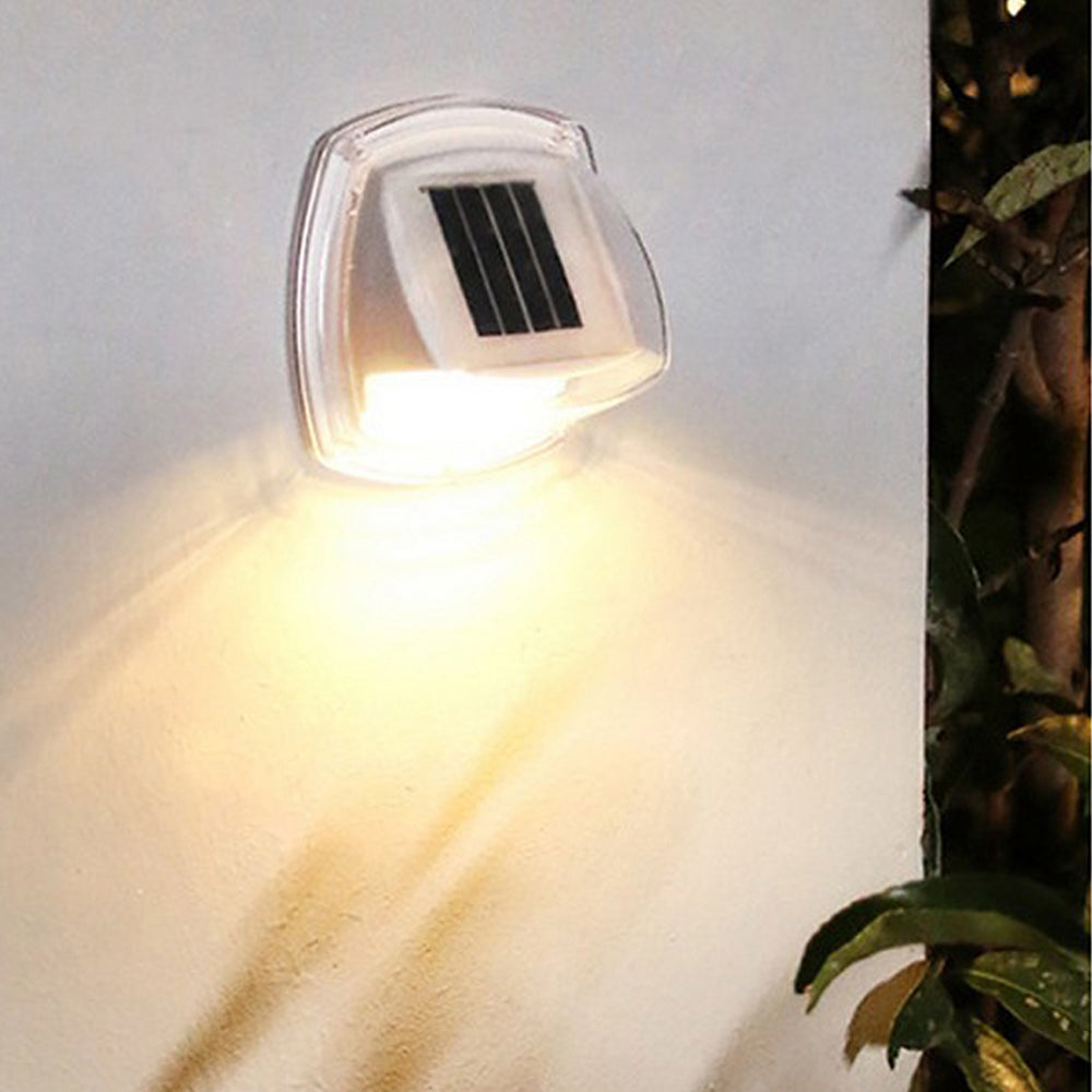 2pcs LED Solar Powered Light for Garden Yard Garage