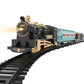 Electric Train Toy Car Set with Lights and Sounds-Blue
