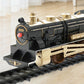 Electric Train Toy Car Set with Lights and Sounds-Blue