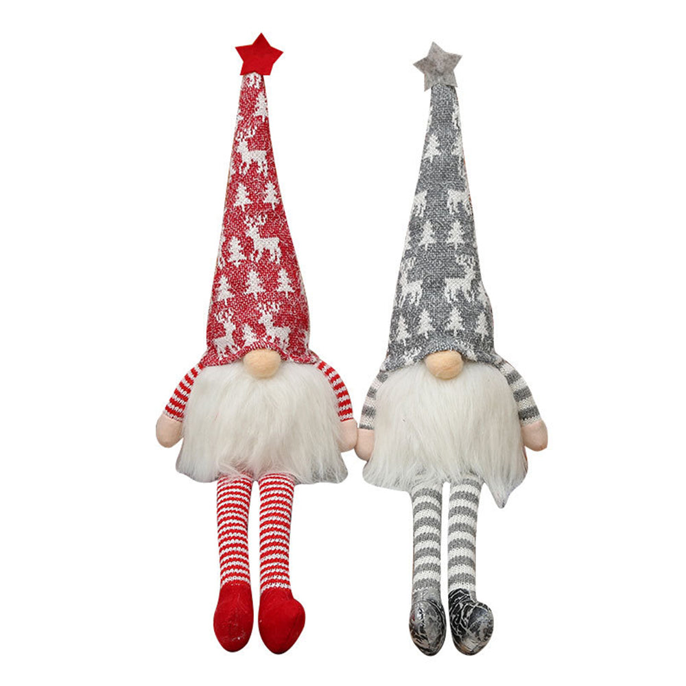 2pcs Christmas Light Gnome Decor for Holiday Party Favor