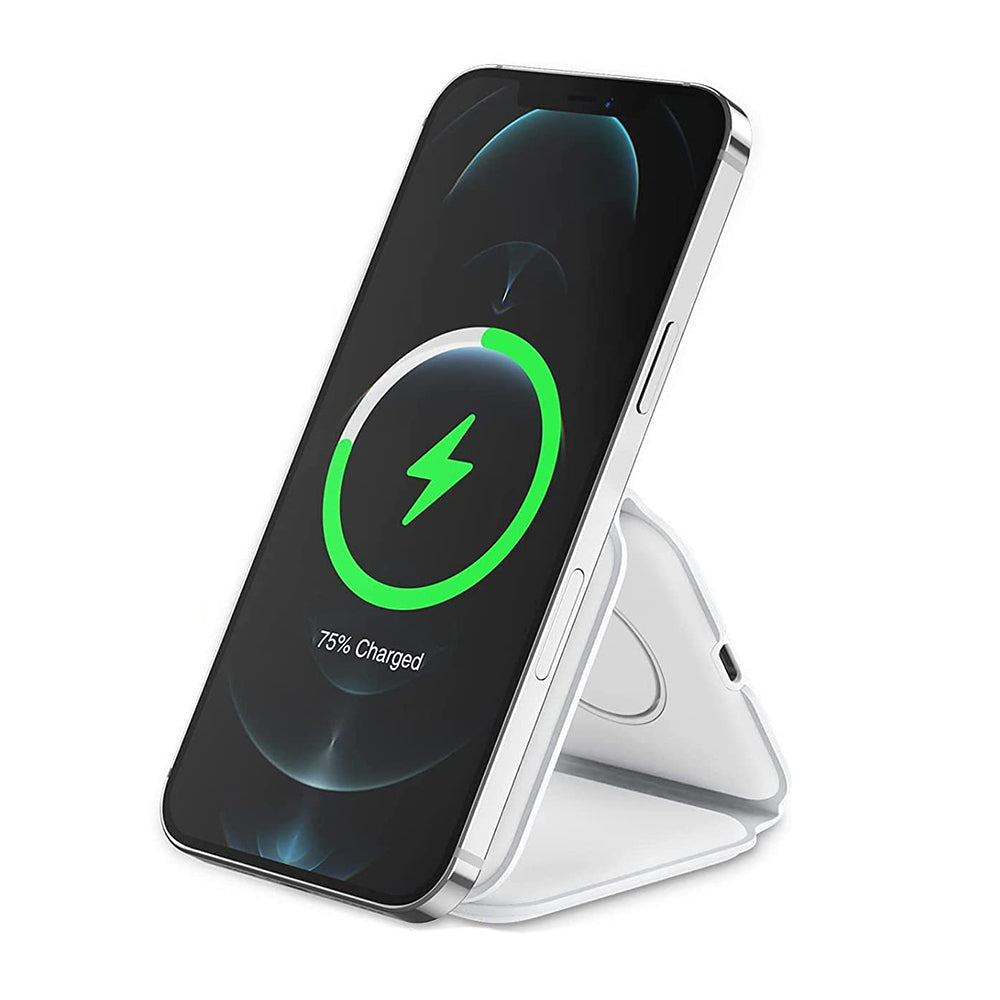 3 in 1 Foldable Adsorbable Iron USB Fast Wireless Charging Pad