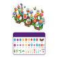 Kids Flower Garden Building Toys Gardening Pretend Gift