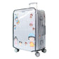 2Pcs PVC Full Transparent Luggage Protector Cover-Style 1