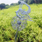 Fairies Dandelions Dance Stainless Steel Sculpture-Flying Fairy