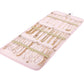 Double-Sided Hanging Jewelry Display Organizer Storage Roll with Hook
