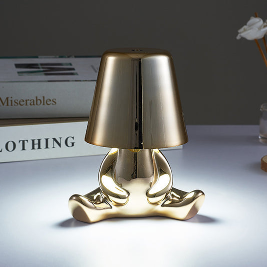 Little Man Table Lamp Thinker LED Night Light-Style 3