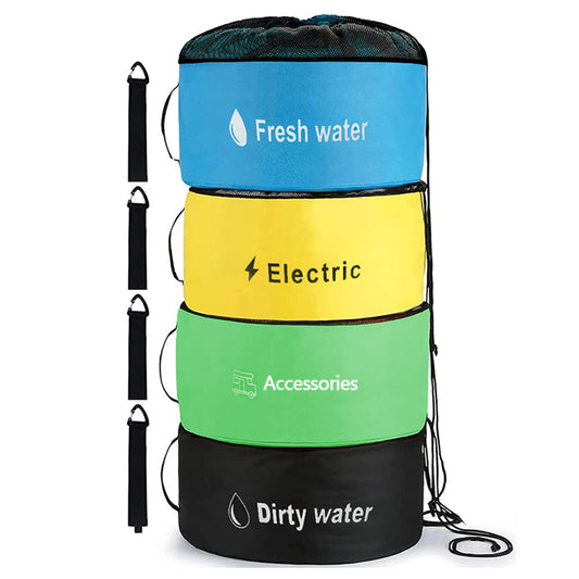 RV Hose Storage Bag Camper Accessories Bag with Storage Strap