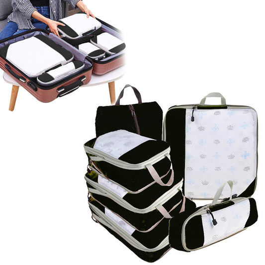 Set of 6Pcs Travel Storage Bags with Shoes Bag