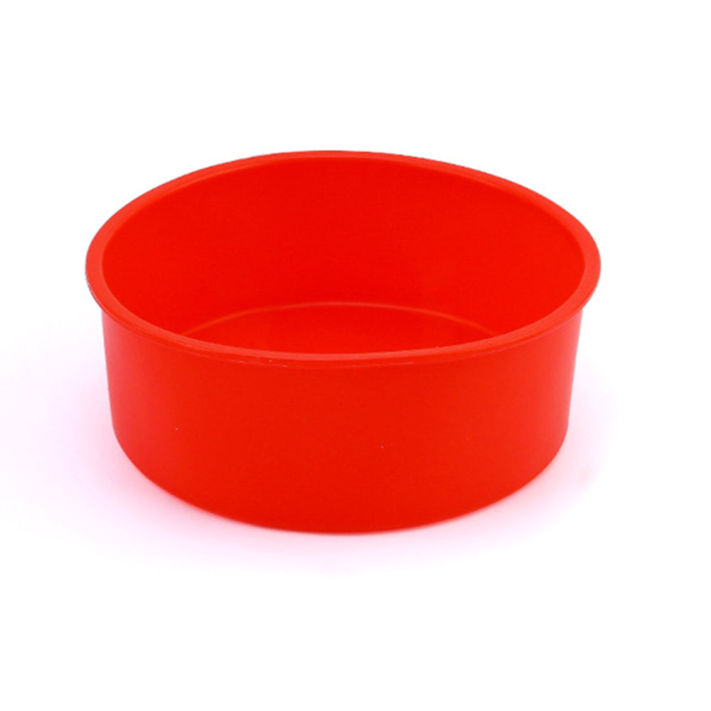 4/6/8/10 Inch Silicone Round Cake Pan Non-stick Baking Tray Mould DIY Bakeware