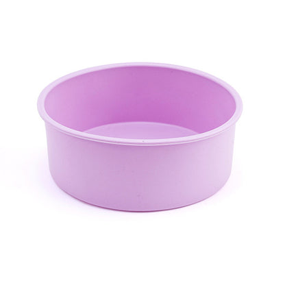 4/6/8/10 Inch Silicone Round Cake Pan Non-stick Baking Tray Mould DIY Bakeware