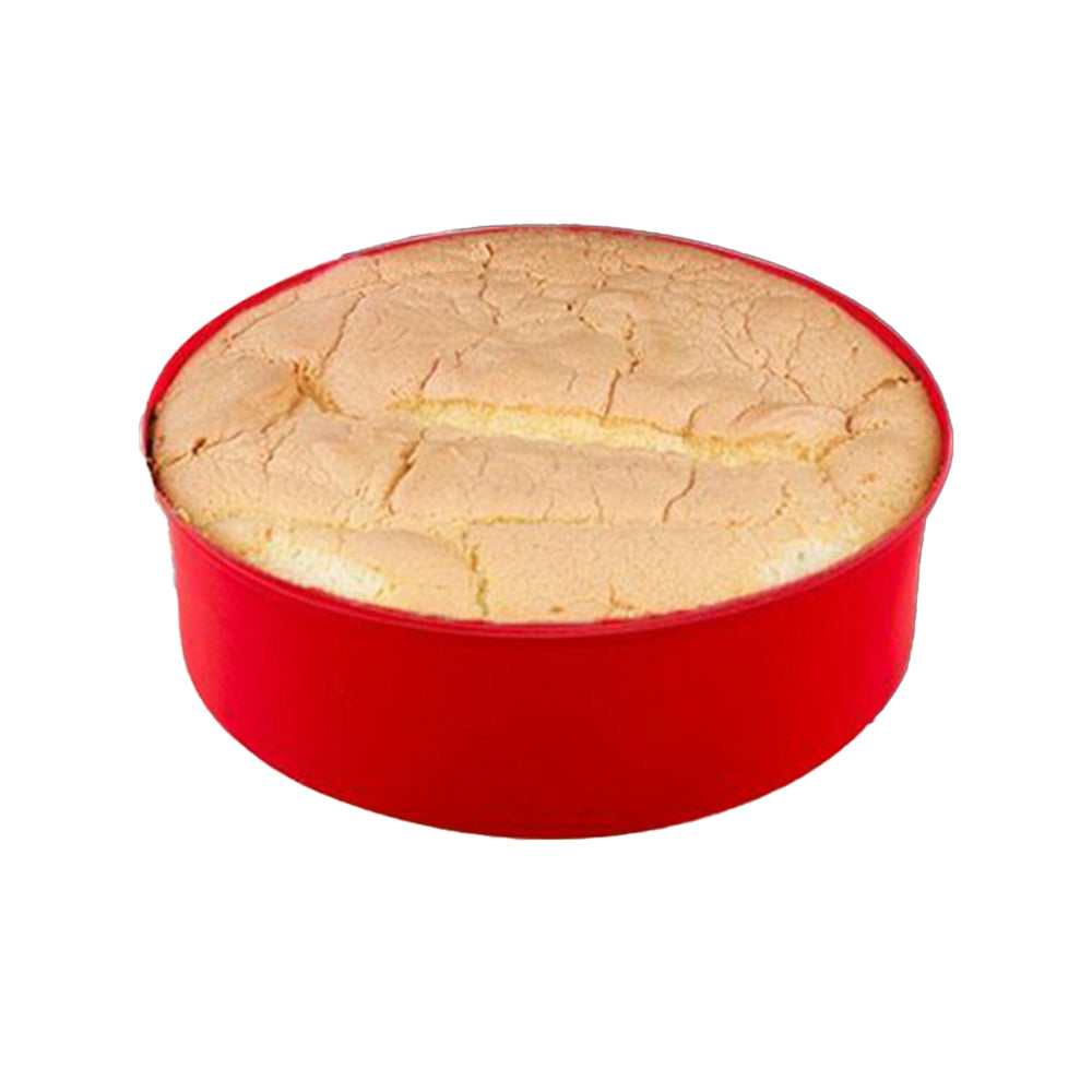 4/6/8/10 Inch Silicone Round Cake Pan Non-stick Baking Tray Mould DIY Bakeware