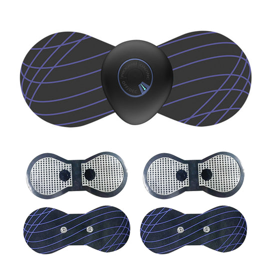 Neck Waist Stimulator Massager+2pcs Massaging Patch