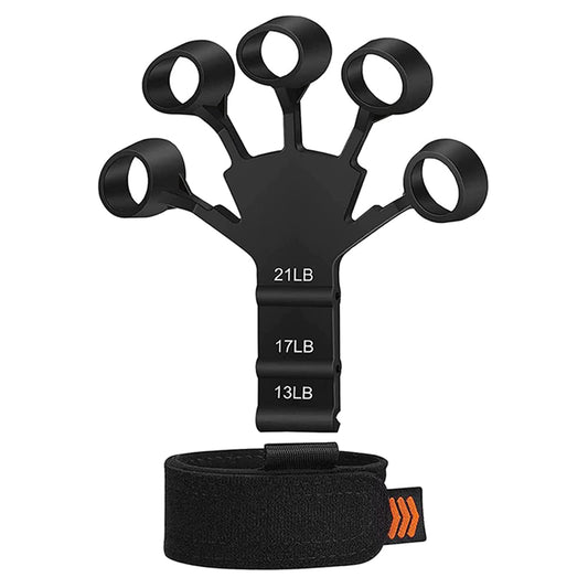 Finger Exerciser Hand Grip Strength Trainer-Black