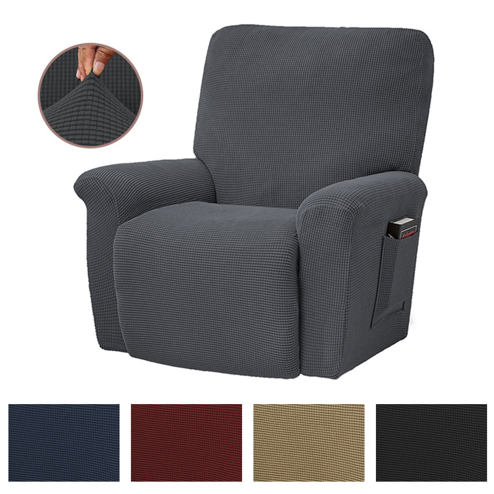 Jacquard Non-Slip Stretch Recliner Couch Cover