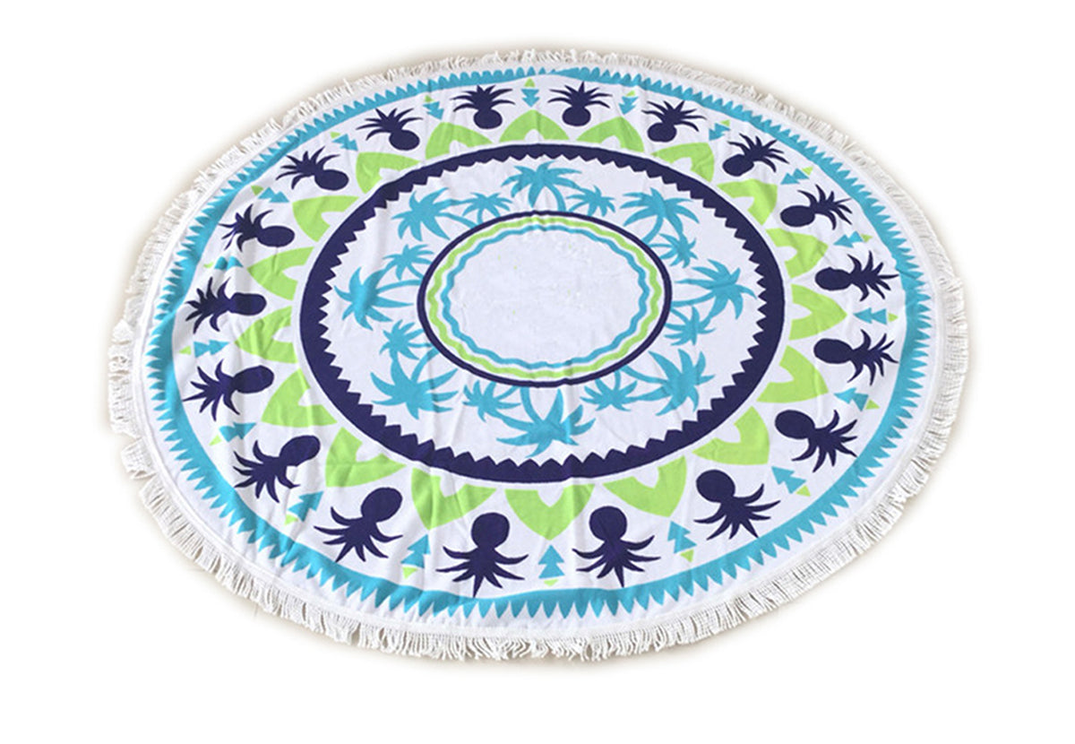 Microfiber Round Beach Towel