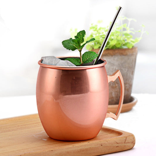 Moscow Mule Stainless Steel Copper-Finished Mug -Smooth Surface