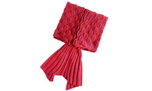 New Style Mermaid Tail Blanket for Kids