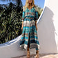 Boho Printed Maxi Dress