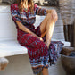 Boho Printed Maxi Dress