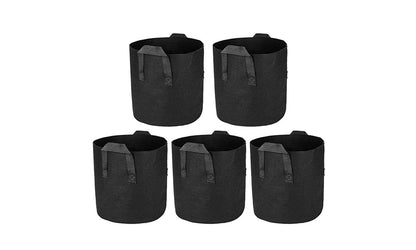 5-Pack Plant Grow Bags