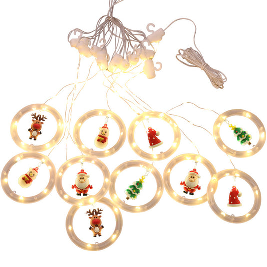 3 Meters USB Powered LED Christmas Decor Round Light Hanging Ornament