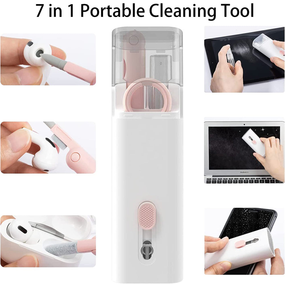 7 in 1 Multifunction Cleaner Kit for Airpod Keyboard Cleaning Soft Brush